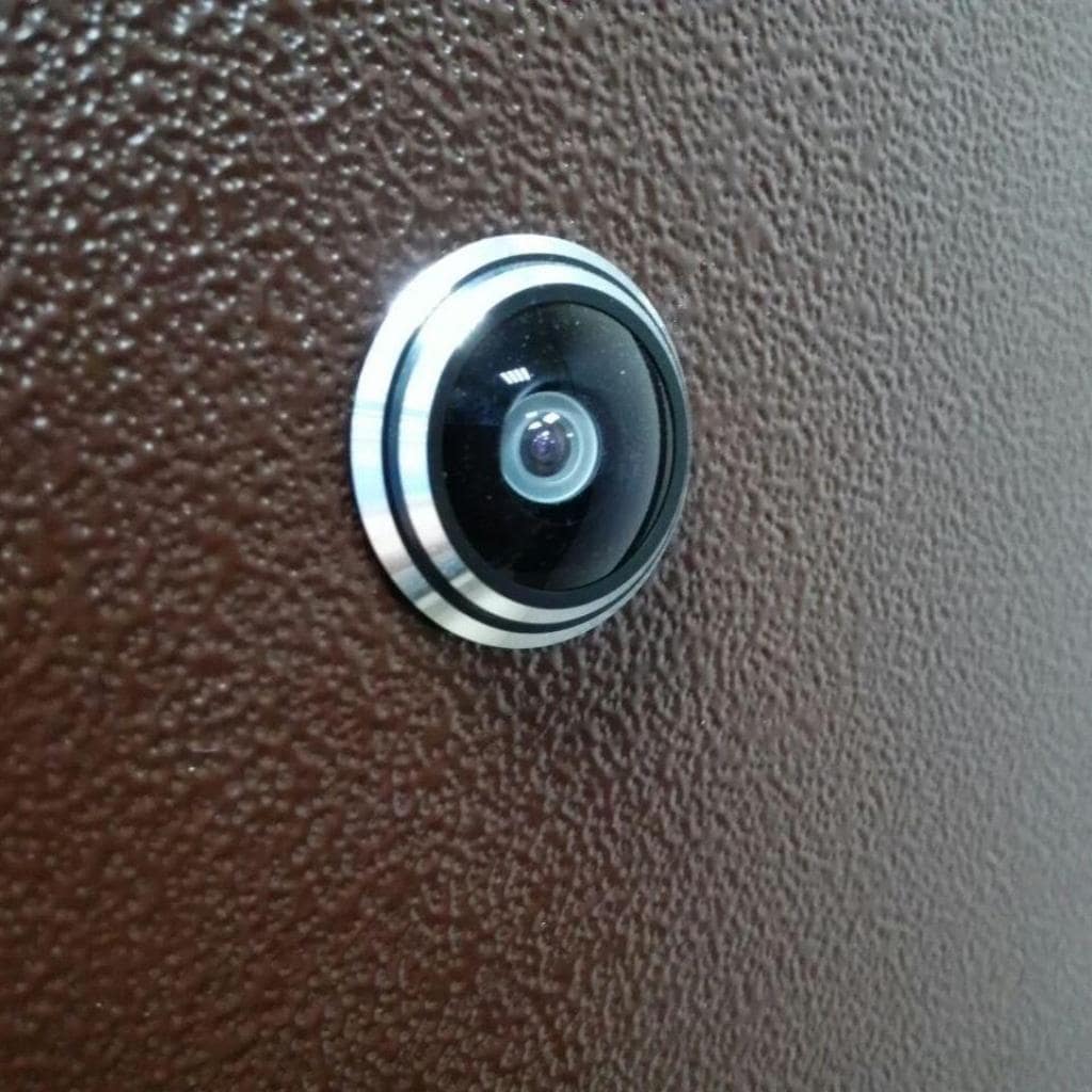 Установка глазка в металлическую дверь